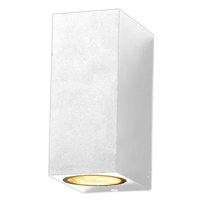 WALL LAMP ALUMINIUM bílé BODY 2xGU10 SOCKET