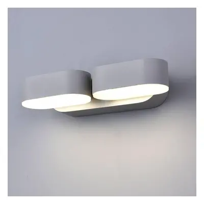 LED Wall Light Epistar 2x6W Grey Body otočné