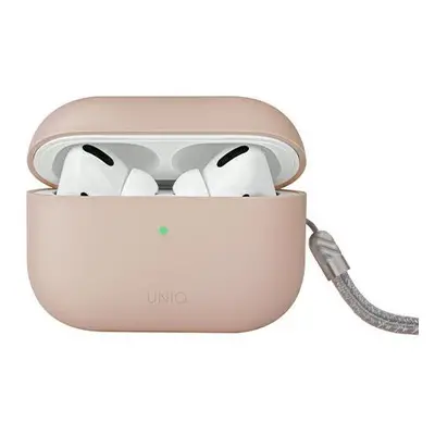 Pouzdro Uniq Lino pro AirPods Pro 2 - růžové