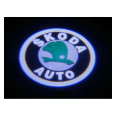 LED logo projektor ŠKODA FABIA, OCTAVIA, ROOMSTER, SUPERB