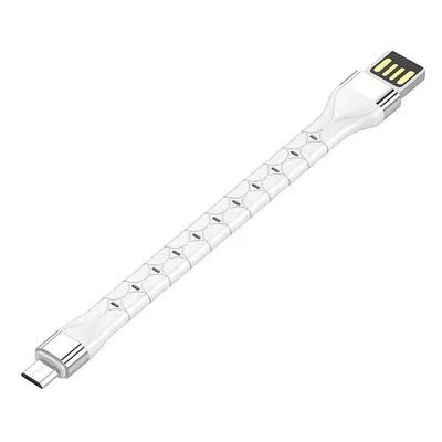 Kabel USB - Micro USB LDNIO LS50 0,15 m (bílý)