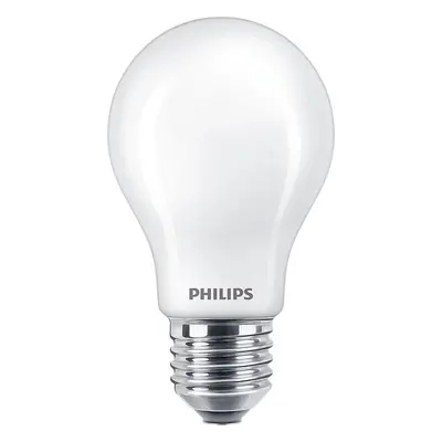 LED žárovka LED E27 A60 10.5W = 100W 1521lm 2700 Teplá Filament Mléčná PHILIPS Stmívatelná