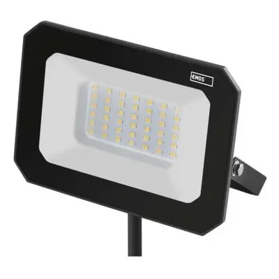 LED reflektor SIMPO 30 W, černý, neutrální bílá