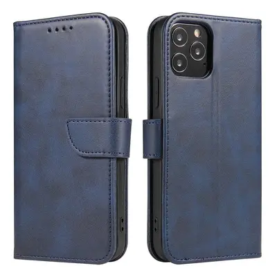 Elegantní pouzdro Magnet Case s flipovým krytem a funkcí stojánku Poco M4 Pro 5G modré