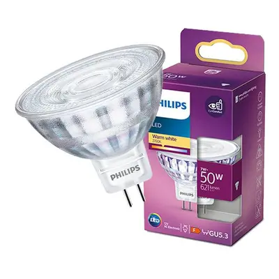 LED žárovka LED MR16 7W = 50W 621lm 2700K Teplá 36° 12V PHILIPS