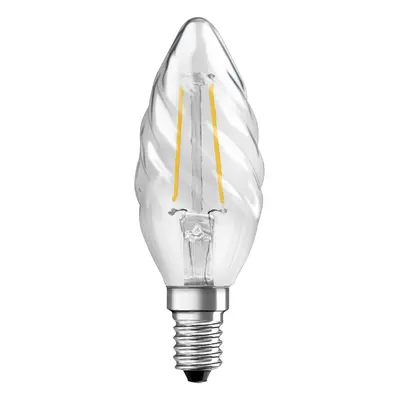 LED žárovka LED E14 BW35 2,5W = 25W 250lm 2700K Teplá 300° Filament OSRAM STAR