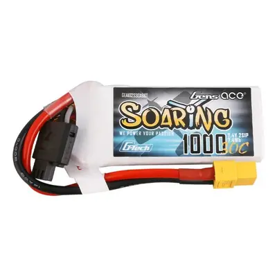 Gens Ace G-Tech Soaring 1000mAh 7,4V 30C 2S1P XT60 baterie