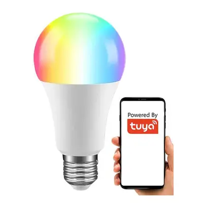 Inteligentní LED RGB+CCT E27 9W WiFi TUYA žárovka