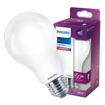 LED žárovka LED E27 A67 17,5W = 150W 2452lm 4000K Neutrální 200° PHILIPS Classic