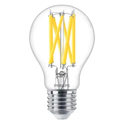 LED žárovka LED E27 A60 10.5W = 100W 1521lm 2700 Teplá Filament PHILIPS Stmívatelná