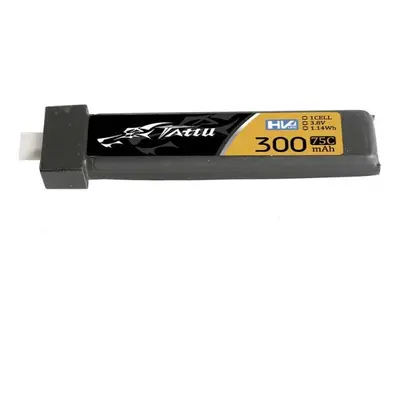 Tattu LiPo 300mAh 3.8V 75C 1S1P HV BT2.0.5 baterie (5ks)