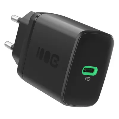 Greencell PowerSource Solo30 nabíječka USB C Černá Výkon Adapter 30W Power-Delivery