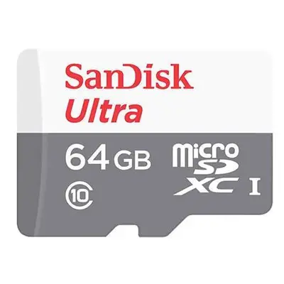 Paměťová karta SanDisk Ultra Android microSDXC 64GB 100MB/s Class 10 UHS-I (SDSQUNR-064G-GN3MN)