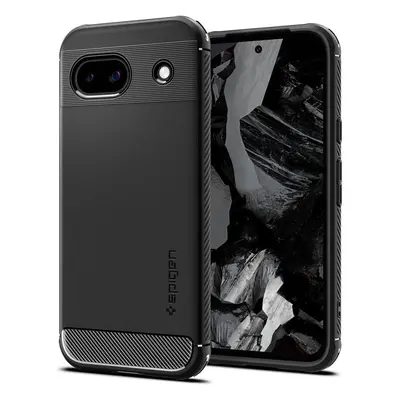 Pouzdro Spigen Rugged Armor pro Google Pixel 8A - matně černé