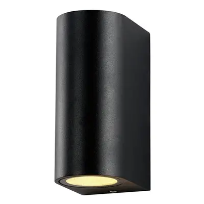 WALL LAMP ALUMINIUM černé BODY 2xGU10 SOCKET