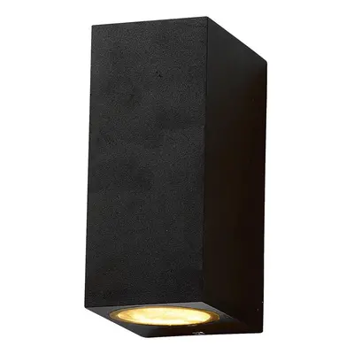 WALL LAMP ALUMINIUM černé BODY 2xGU10 SOCKET