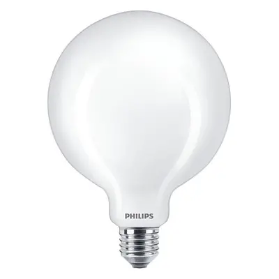 LED žárovka Globe E27 G120 7W = 60W 806lm 2700K Teplá Filament Mléčná PHILIPS