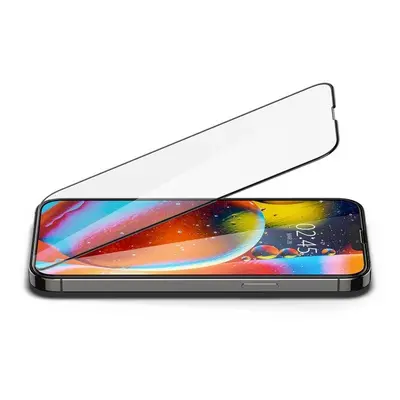 Spigen Glass FC tvrzené sklo pro iPhone 13 / 13 Pro / 14 - černé