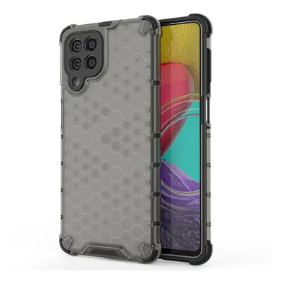 Pancéřové pouzdro Honeycomb s gelovým rámečkem Samsung Galaxy M53 5G černé