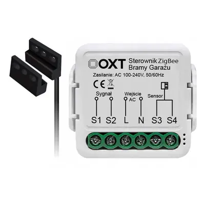 Modul OXT se senzorem pro motor garážových vrat ZigBee TUYA