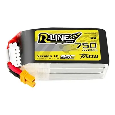 Baterie Tattu R-Line 750mAh 14,8V 95C 4S1P XT30