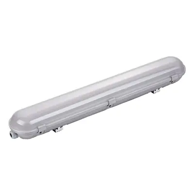 Prachotěsné vodotěsné svítidlo LED 120cm IP65 s nouzovým světlem 40W, neutrální bílá