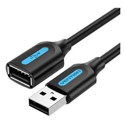 Prodlužovací kabel USB 2.0 samec-samice Vention CBIBJ 5 m (černý)