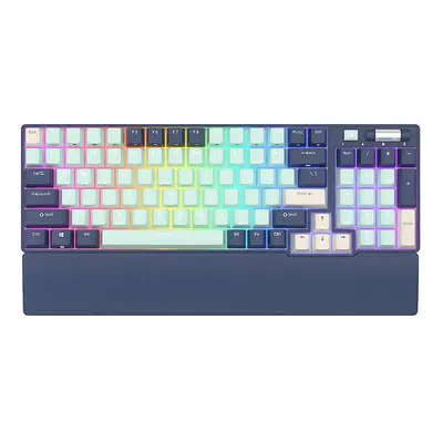 Mechanická klávesnice Royal Kludge RK96 RGB, hnědé spínače (modré)