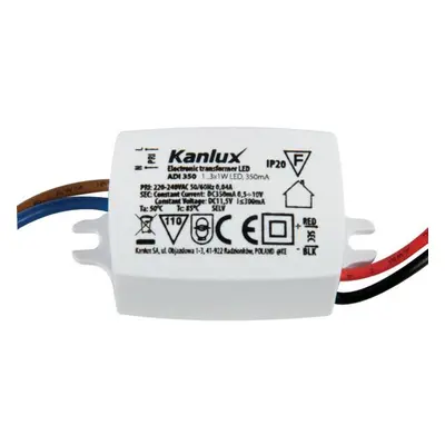 Kanlux 01440 ADI 350 1-3W Elektronický transformátor pro napájení LED svítidel