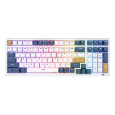 Mechanická klávesnice Royal Kludge RK98 RGB, červené spínače (modré)