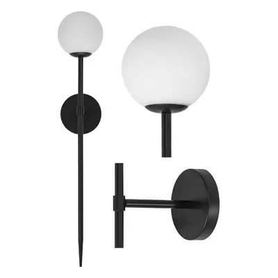 Moderní svítidlo Sconce černá 75cm APP579-1W