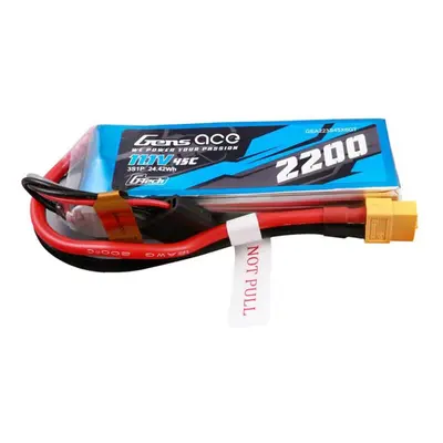 Gens Ace G-Tech 2200mAh 11,1V 45C 3S1P baterie s konektorem XT60