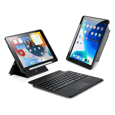 Pouzdro s Bluetooth klávesnicí Dux Ducis DK Series pro Apple iPad 7/8/9 10,2''/iPad Air 3/iPad P