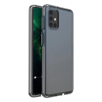 Gelové pouzdro Spring Case s barevným rámečkem pro Samsung Galaxy M51 černé