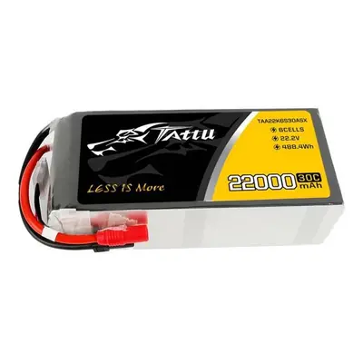 Tattu 22000mAh 22,2V 30C 6S1P LiPo baterie AS150+XT150