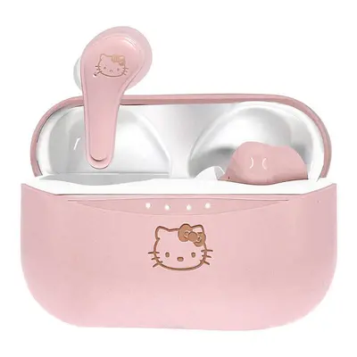 Bezdrátová sluchátka TWS OTL Hello Kitty (růžová)