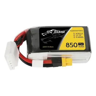 Tattu 850mAh 11,1V 75C 3S1P konektor baterie XT30