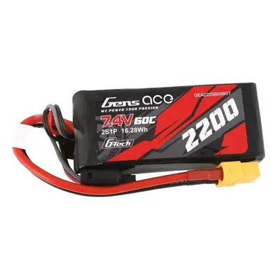 GensAce G-Tech LiPo 2200mAh 7,4V 60C 2S1P XT60 baterie