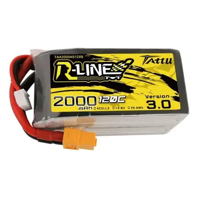 Baterie Tattu R-Line verze 3.0 2000mAh 14,8V 120C 4S1P XT60