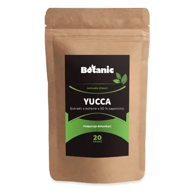 Yucca - Extrakt z kořene s 50 % saponinů v prášku (Balení obsahuje: 20g)