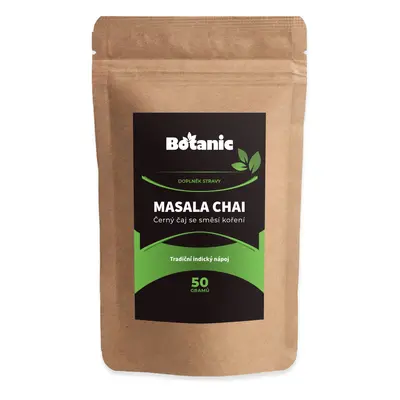 Masala chai - Ochucený černý čaj se směsí koření (Balení obsahuje: 50g)