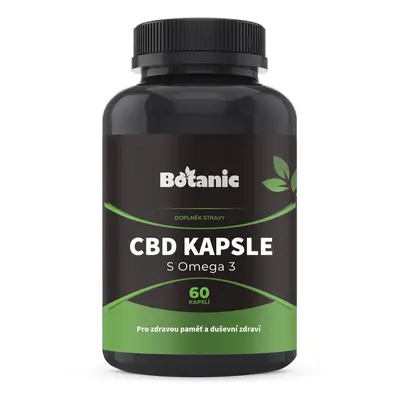 CBD Kapsle - S Omega 3 (Balení obsahuje: 60kap.)