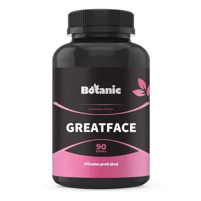 GreatFace - Přírodou proti akné (Balení obsahuje: 90kap.)