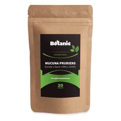 Mucuna pruriens - Extrakt z fazolí s 99% L-DOPA v prášku (Balení obsahuje: 20g)