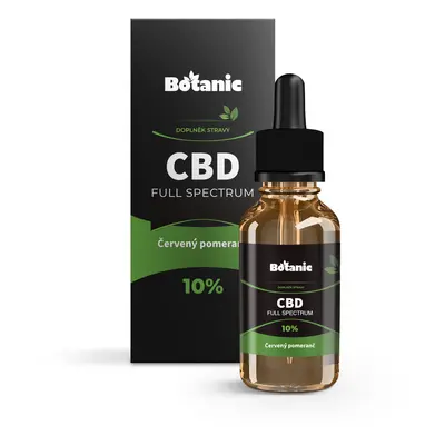 CBD Full Spektrum olej - 10% s příchutí červeného pomeranče (Balení obsahuje: 10ml)