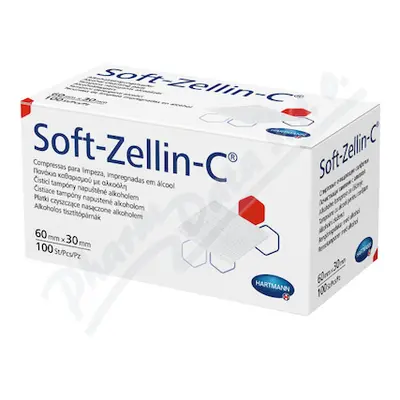 Tampon Soft-Zellin-C impreg.s alkoholem 100ks