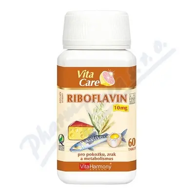 VitaHarmony Riboflavin tbl.60x10mg