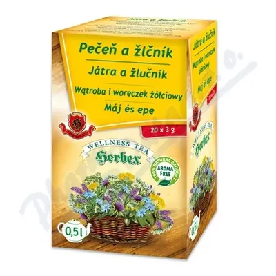 HERBEX Játra a žlučník n.s.20x3g