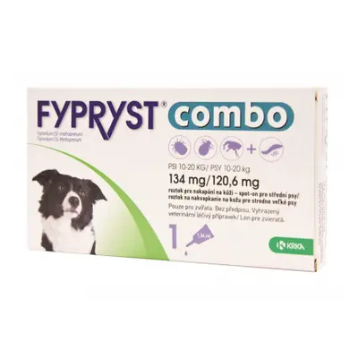 FYPRYST combo 1x1.34ml spot-on pro psy 10-20kg