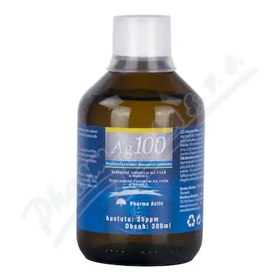 Koloidní stříbro Ag100 25ppm 300ml